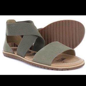 Sorel Women's Sandals in Olive Green